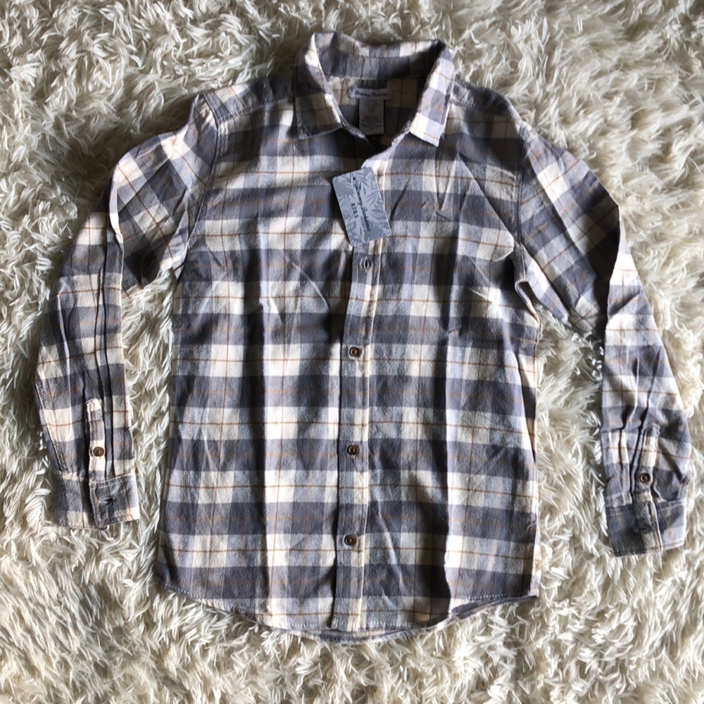 Kids Tommy Bahama Plaid Flannel